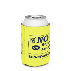 “No on Referred Law 21” Can cooler