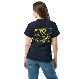 “SD Not For Sale / Vote No” Unisex Classic Tee