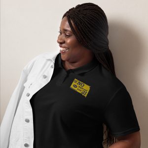 “No on Referred Law 21” Women’s pique polo shirt